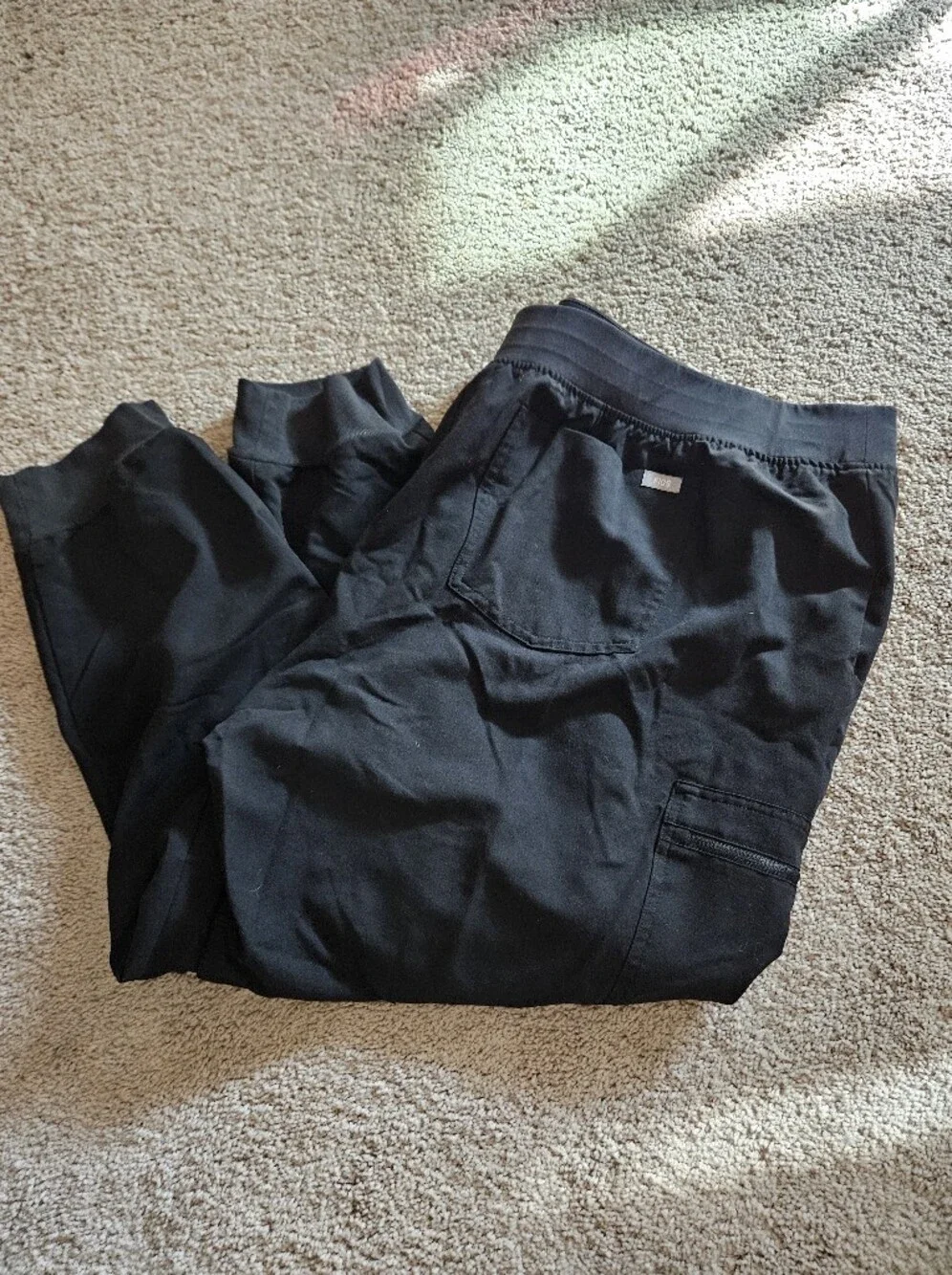 Figs Black Joggers